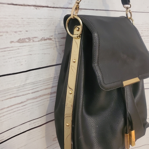 ALDO Backpack in Black and Gold - Picture 3 of 7